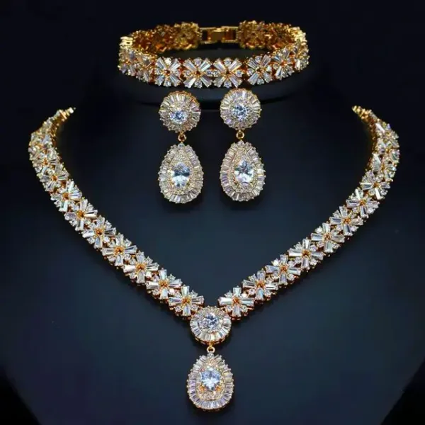 gold plated zircon set (1)