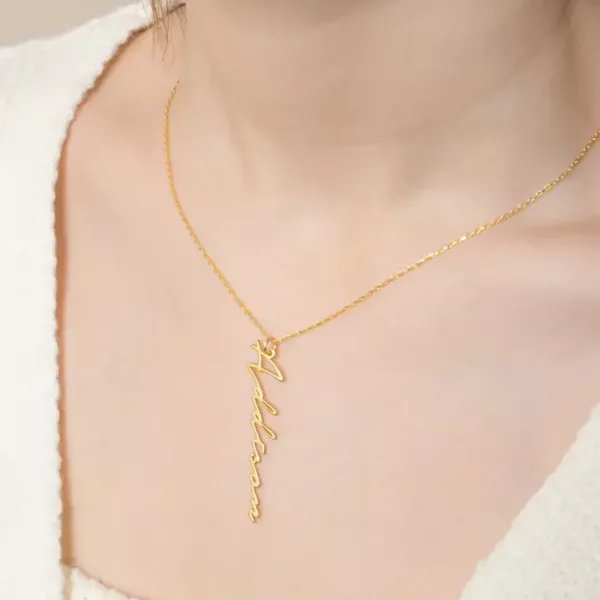 verticle necklace